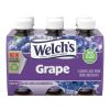 Welch's Grape Juice Drink, 10 fl oz On-the-Go Bottle (Pack of 6)