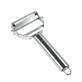 Kitchen Vegetable Peeler Stainless Steel Melon Planer Double-Head Peeler Household Multiple-Function Fruit And Vegetable Peeler (Model: 4 in 1)